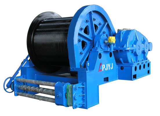 Slow Speed Electric Wire Rope Winch Machine With Lifting Weight 5T 9.5m / Min