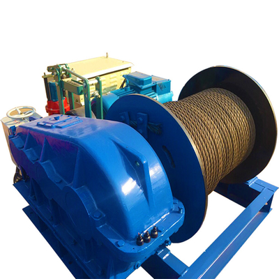 1 ton 3 tons 5 tons electric slow speed wire rope winch JM type