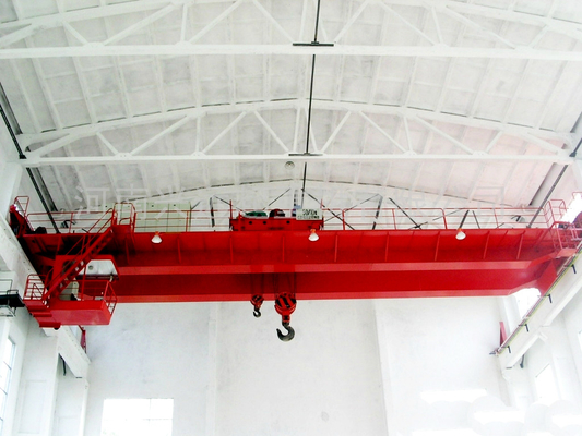 100/20t QD Type Double Girder Electric Hook Bridge Crane For General Industry