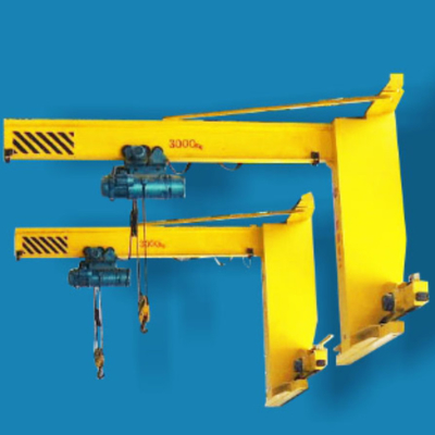 Wall Mounted Swing Cantilever Boom Jib Crane Electric Rotation 180 Degrees