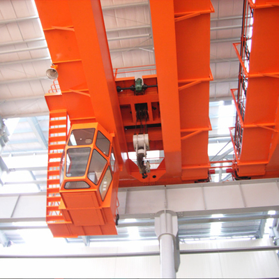 QD 5T Height 4M Span 18M Double Girder Bridge Crane For Workshop