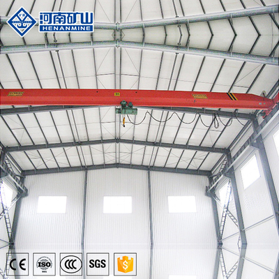 3~20 Ton Span 31.5m Electric Hoist Single Girder Overhead Crane for Workshop