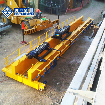 QE Type 5+5T Double Trolley Hook Bridge Crane For Precision Assembly