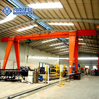 10 Tons Electric Mobile Gantry Crane Warehouse For Lifting Truck Boxes