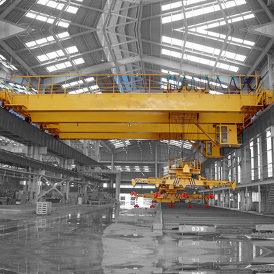 Electromagnetic Double Beam Overhead Crane Working Class A6 Type QC 5~16T