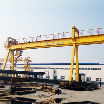 16T Double Beam Trolley Type Gantry Crane Outdoor Using A5 Level