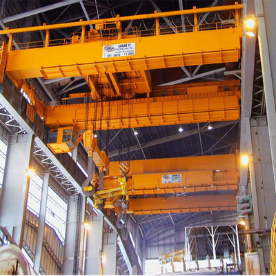 200T 350T Large Tonnage Casting Bridge Crane For Metallurgical Workshop