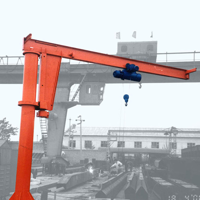 Wall Cross Travelling Jib Crane with Wire Rope Electric Chain Hoist from Henan Mine Crane