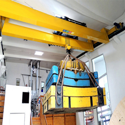 Double Girder Workshop Overhead Crane Q235 Steel Material With Moving Device