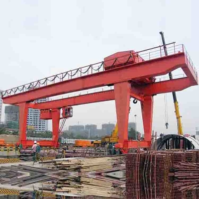Mobile Rail Mounted Container Double Beam Gantry Crane