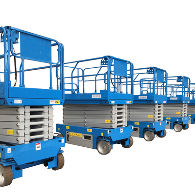 Self-propelled hydraulic lifting platform to work arieally more safely and flexibly
