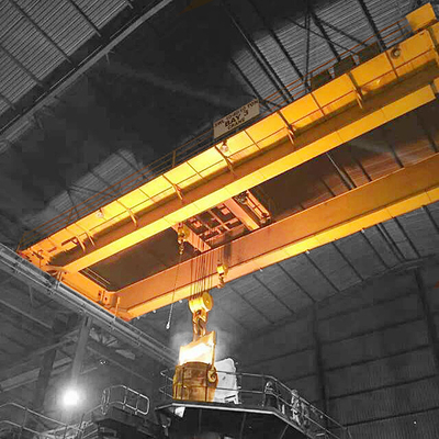 Schneider Brand Metallurgy Meltshop Casting 70 Ton Bridge Crane System