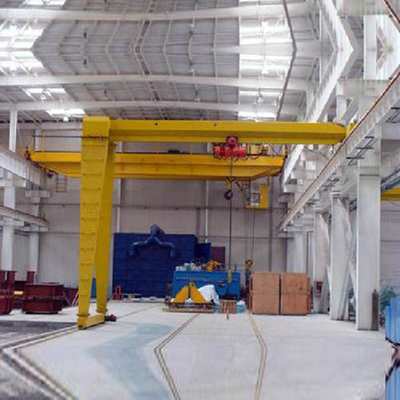Semi Single Beam Steel Plant Gantry Crane PLC 380V European MHB Type