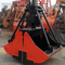 12m³ Double Rope Grab Crane Lifting Structure Accessories Q235