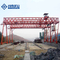 A Type 50T Double Girder Trussed Gantry Crane Electrical Mobile With Saddle