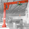 Workshop BZ Type A3 500kg Pillar Mounted Jib Fixed Column Cantilever Crane