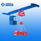 Light Weight Single Girder Overhead Travelling Crane With Double Disc Hydraulic Grab