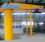 Swing Arm Boom Jib Crane For Warehouse , High Performance Cantilever Jib Crane
