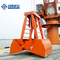 Rotating Hydraulic Grabs For Excavators , Saw Forest Excavator Rock Grab