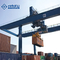 Cabin Control 45 Ton Rail Mounted Container Gantry Crane For Lifting