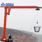 Red Color 3T 20m/Min Warehouse Pillar Mounted Jib Crane With Hoist