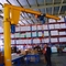 Swivel Column Boom Jib Crane 3 Ton Ground Mounting With Electric Hoist