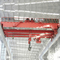 Red 50/10 TONS Steel Plant Crane Double Girder Overhead Crane