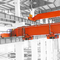 Double Speed Remote Control Single Girder Wire Rope Hoist Overhead Crane Indoor Use