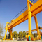 A Type MG Double Girder Hook Gantry Crane For Workshop And Port